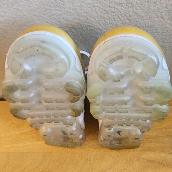 Nike Air Vapormax Plus Blue Green White Sneaker Shoes Womens Sz 8 | DQ7651-300 - Picture 13 of 13